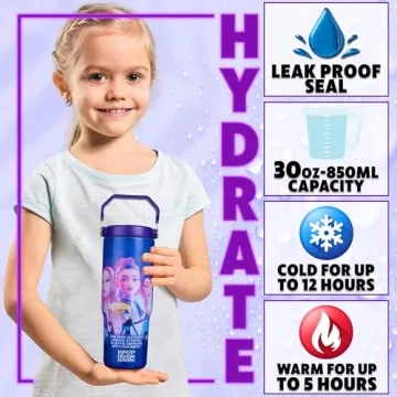 KPop Demon Hunters 30oz Insulated Travel Tumbler for Fans