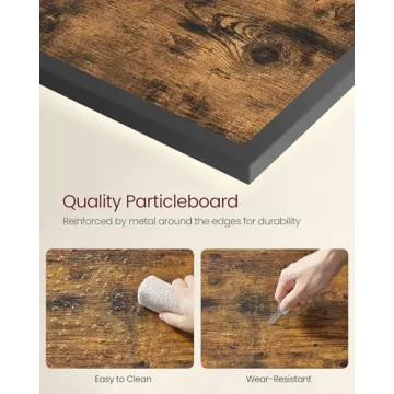 VASAGLE Modern 3-Tier TV Stand for 65" TVs