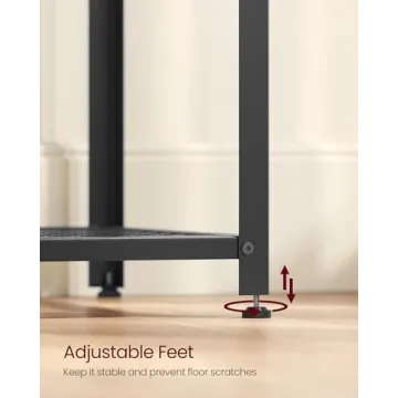 VASAGLE Modern 3-Tier TV Stand for 65" TVs