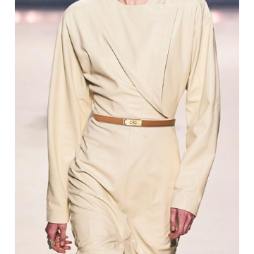 Adjustable ANHAISHUILV Leather Belt for Women - Chic Style