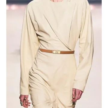 Adjustable ANHAISHUILV Leather Belt for Women - Chic Style