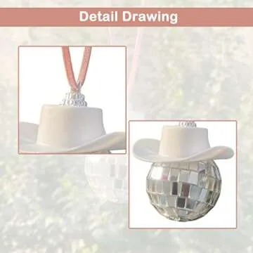 Bling Disco Ball Car Accessory for Fun Travel Experience