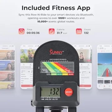 Duo Motion Row & Squat Trainer with Adjustable Resistance