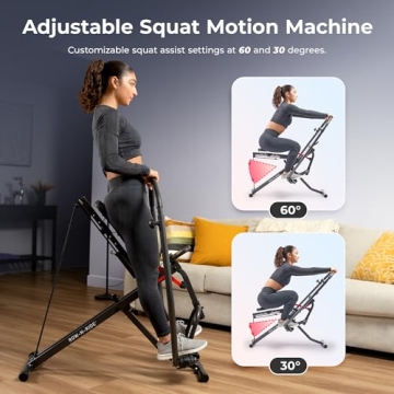 Duo Motion Row & Squat Trainer with Adjustable Resistance