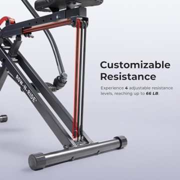 Duo Motion Row & Squat Trainer with Adjustable Resistance