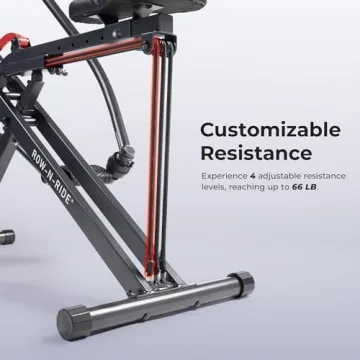 Duo Motion Row & Squat Trainer with Adjustable Resistance