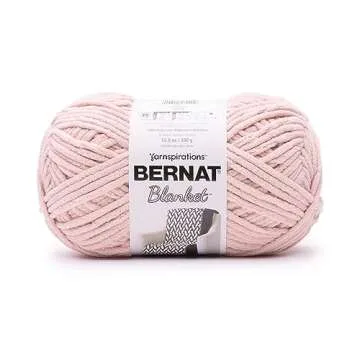 Bernat Blanket Super Bulky Acrylic Yarn - 2 Pack of 300g/10.5oz #6 Chunky Chenille Heavy Weight Yarn...