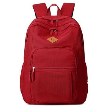 Abshoo Girls Stylish Water Resistant Solid Color Backpack for College