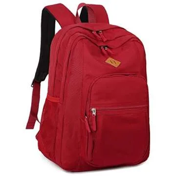 Versatile Water Resistant Backpack for College Students