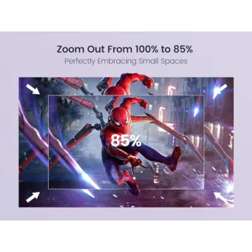Portable 1080P Mini Projector with WiFi & Bluetooth
