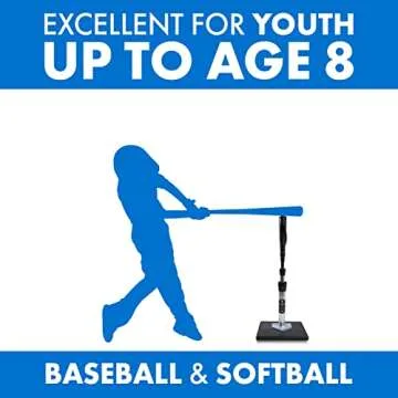 Youth Tanner Tee - Adjustable Baseball & Softball Tee for Kids