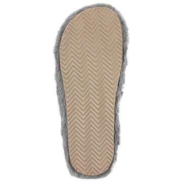 Stylish Juicy Couture Faux Fur Platform Slippers