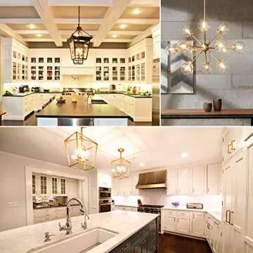 LUXRITE 5W Dimmable E12 LED Light Bulbs - Warm White