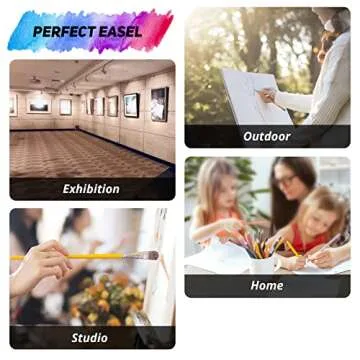 Kuyal Table Top Portable Easel for Artists and Students