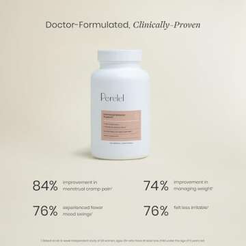 Perelel Hormone Balance Support - Myo & D-Chiro Inositol + Alpha Lipoic Acid + Berberine Supplements - Hormone Support for Women - Gluten, Dairy and Soy Free + Non GMO (30 Day Supply)