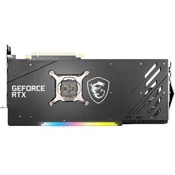 MSI Gaming GeForce RTX 3070 8GB GDRR6 256-Bit HDMI/DP Tri-Frozr 2 TORX Fan 4.0 Ampere Architecture RGB OC Graphics Card (RTX 3070 Gaming X Trio)