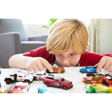 Hot Wheels 5-Pack Bundle - 15 Themed 1:64 Die-Cast Vehicles for Fun! (Styles May Vary)