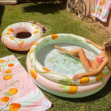 Luxury Inflatable Kiddie Pool Ideal for Summer Fun