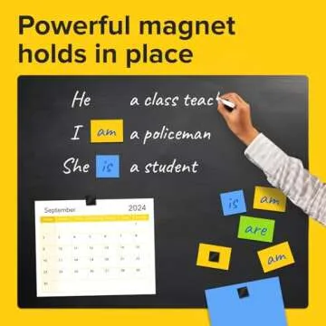 Hyper-Sticky Adhesive Magnets for Crafts and Organizing