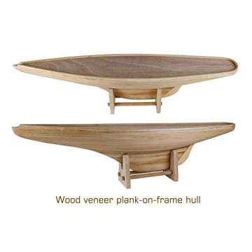 SAILINGSTORY Wooden Sailboat Model Decor Boat Model Ship Sailboat Decor Yacht Model America's Cup Columbia 1901 Replica Large