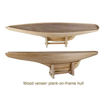 SAILINGSTORY Wooden Sailboat Model Decor Boat Model Ship Sailboat Decor Yacht Model America's Cup Columbia 1901 Replica Large