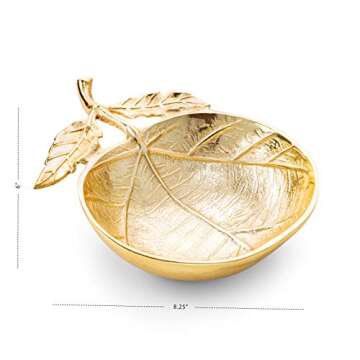 Elegant Gold Shallow Bowl for Stylish Serving