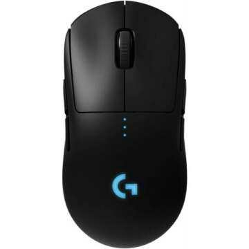 Logitech G Pro Wireless Gaming Mouse - Esports Performance, Black