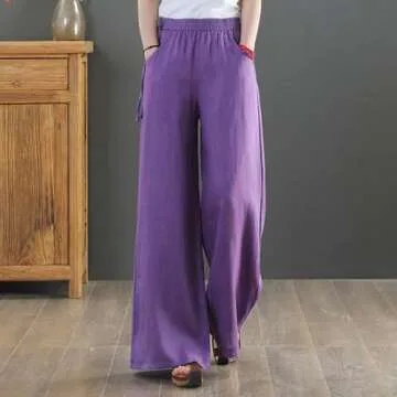Stylish Women's Summer Wide Leg Pants for Comfort and Elegance