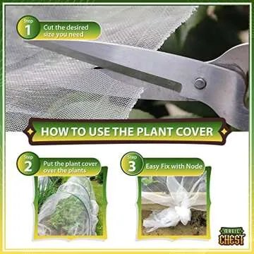 Magic Chest Garden Netting - Ultimate Protection for Plants