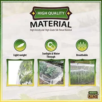 Magic Chest Garden Netting - Ultimate Protection for Plants
