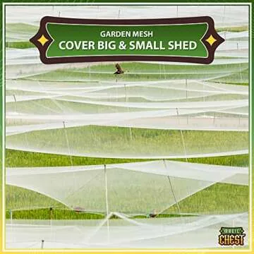 Magic Chest Garden Netting - Ultimate Protection for Plants