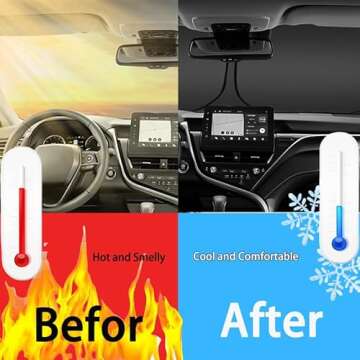 Custom Fit Tacoma Windshield Sun Shade for Better Protection