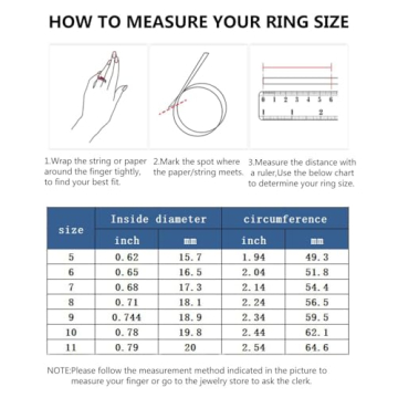 Gold Silver Stackable Rings for Women by TOSMGY