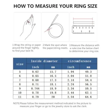 Gold Silver Stackable Rings for Women by TOSMGY