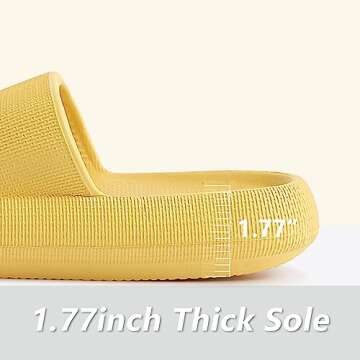 Menore Slippers for Women and Men Quick Drying, Parent-Child EVA Open Toe Soft Slippers, Non-Slip Soft Shower Spa Bath Pool Gym Beach House Sandals for Indoor & Outdoor