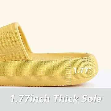 Menore Slippers for Women and Men Quick Drying, Parent-Child EVA Open Toe Soft Slippers, Non-Slip Soft Shower Spa Bath Pool Gym Beach House Sandals for Indoor & Outdoor