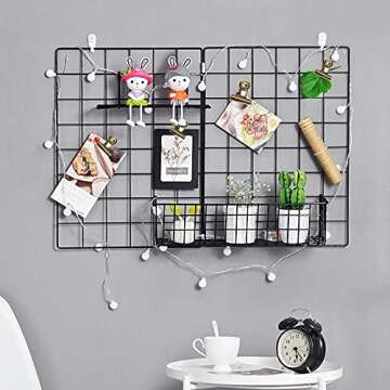 YUCHIYA 12 Pack Metal Clips with 12 Push-pins for Corkboard,Bulldog Clips for Hanging Pictures,Small Hinge Clips for Crafts,Mini Binder Clips Paper File Clamps for Office School(1.5 Inch,Bronze)