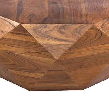 Stylish Acacia Wood Coffee Table for Any Living Space
