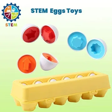 Dimple Fun Egg Matching Toy: Educational Shape Sorting Fun