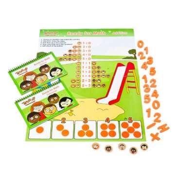 Teach My Preschooler Learning Kit: Screen-Free. Preschool Readiness. All-In-One Kit. Teach Reading, Printing, Numbers to 100, Early Math. 70+ pieces plus teaching guides and storage case. Age 3yrs+