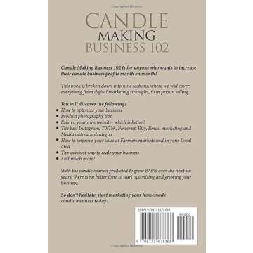 Candle Making Business 102: Drive Growth through Social Media Marketing and In-person Selling. Lever...