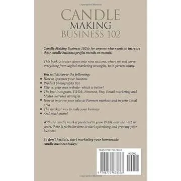 Candle Making Business 102: Drive Growth through Social Media Marketing and In-person Selling. Lever...