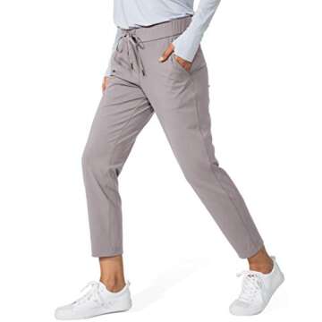 G Gradual Women's 7/8 Stretch Pants with Deep Pockets