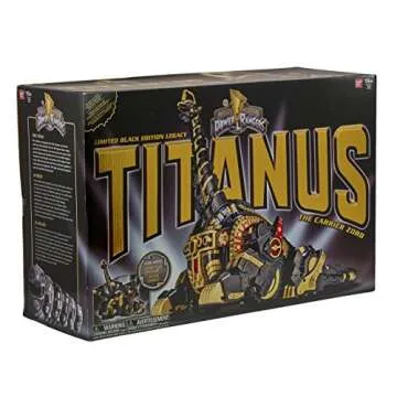 Power Rangers Legacy Titanus Black Edition - Collectors Item