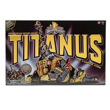 Power Rangers Legacy Titanus Black Edition - Collectors Item