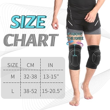 Durable ONTYZZ Knee Pads for Sports and Activities
