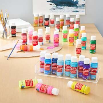 Essential Paint Value Set by Craft Smart - Non-Toxic Paint for Drawing, Painting, Art & Crafts Suppl...