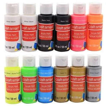 Essential Paint Value Set - 36 Vibrant Non-Toxic Colors