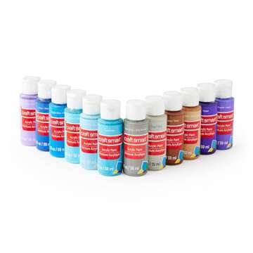 Essential Paint Value Set - 36 Vibrant Non-Toxic Colors