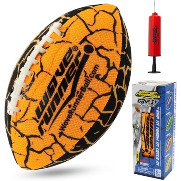 Wave Runner Waterproof Football for All Ages - 9.25"
